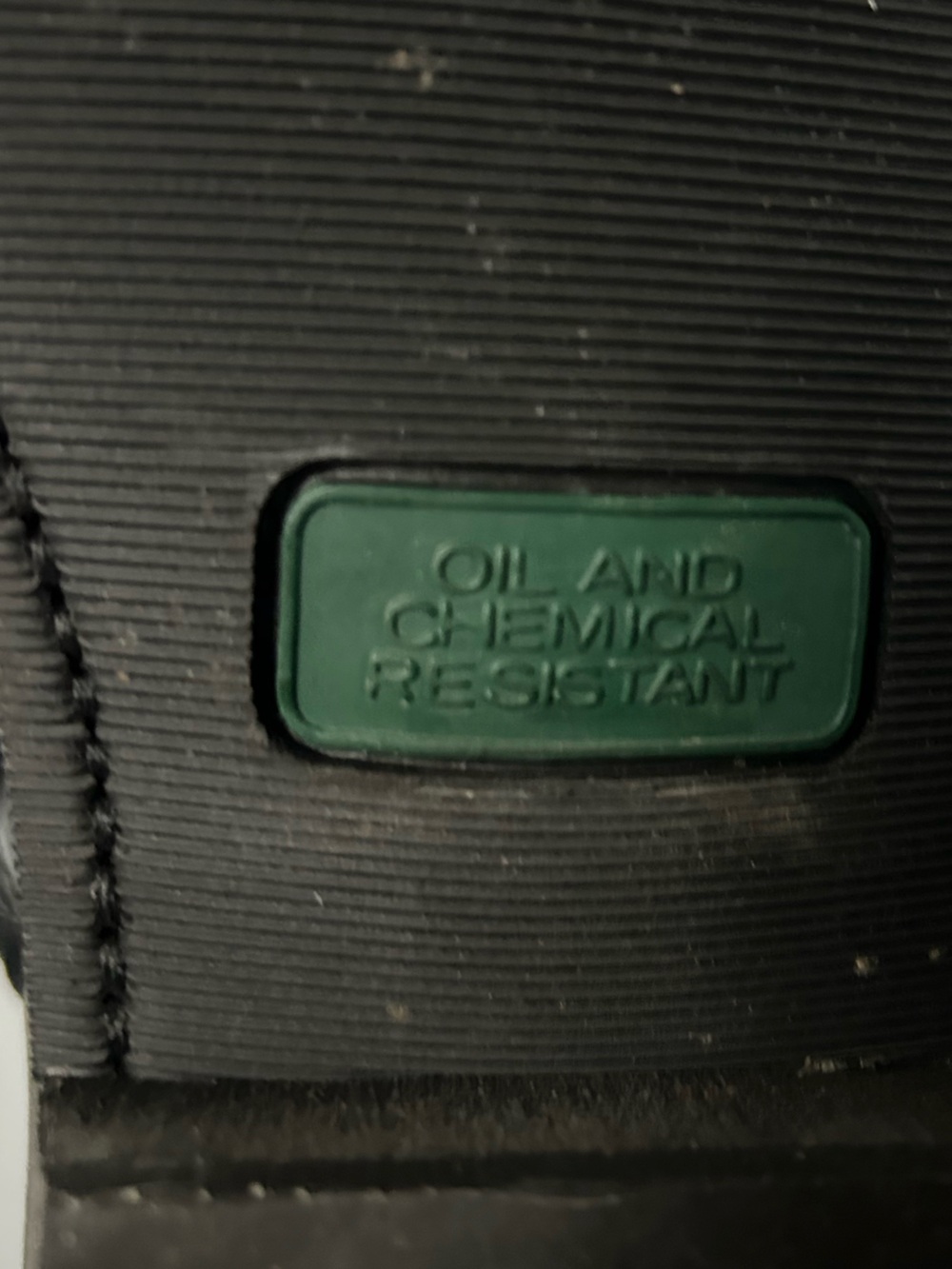 Laredo Black Leather Zip Ankle Boots with Toe Stitching - Picture 7 of 7